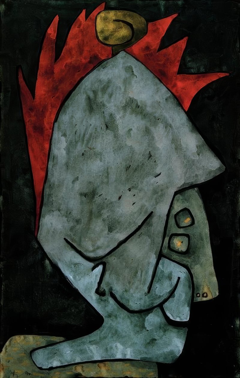 Mephisto som Pallas af Paul Klee