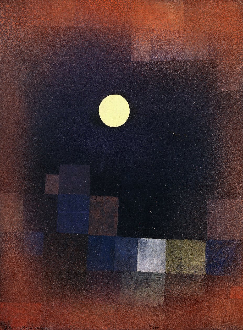 Måneopgang; Mondaufgang af Paul Klee