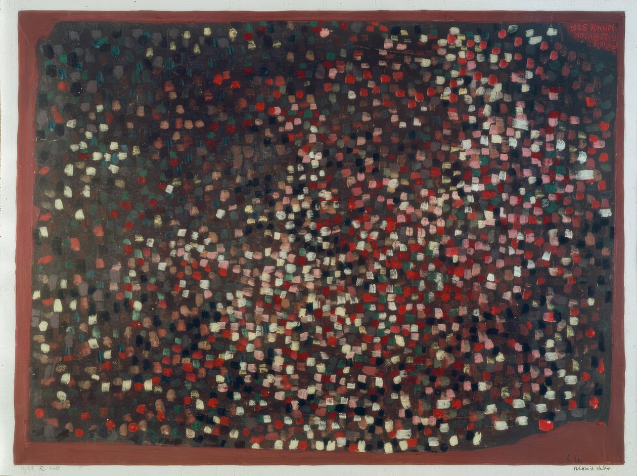 Mosaik-undersøgelse af Paul Klee