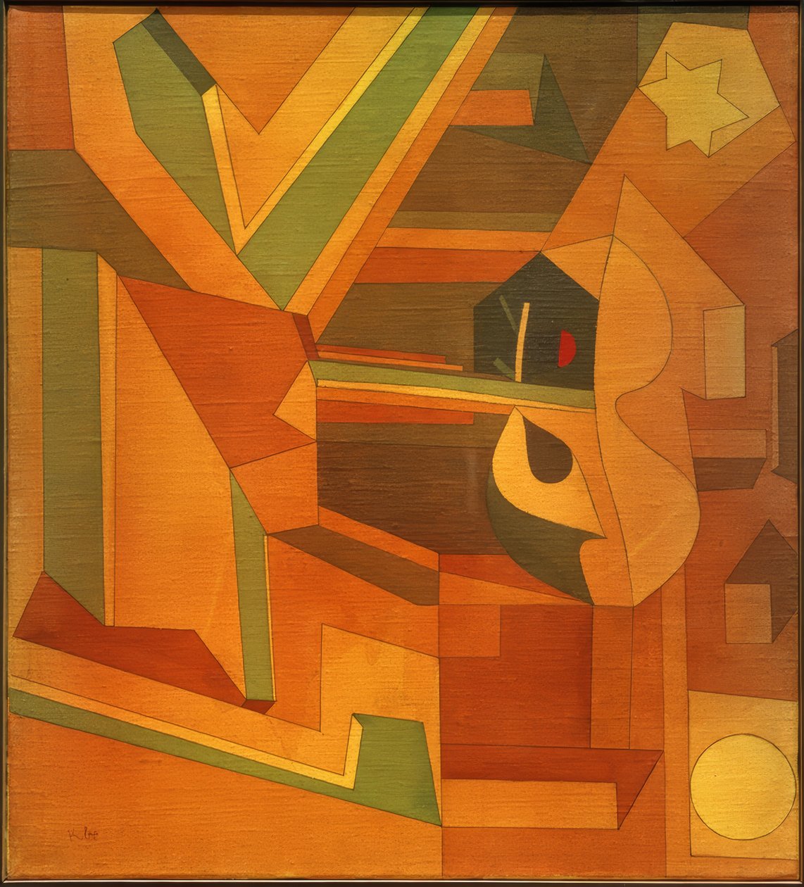 Nyt i oktober af Paul Klee