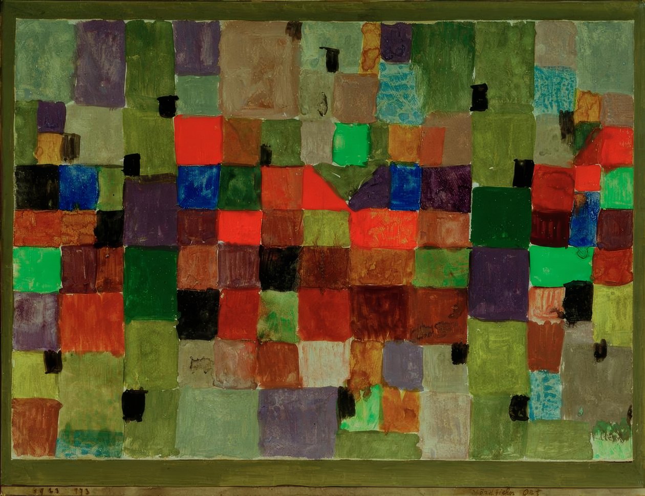 Nordlige sted af Paul Klee