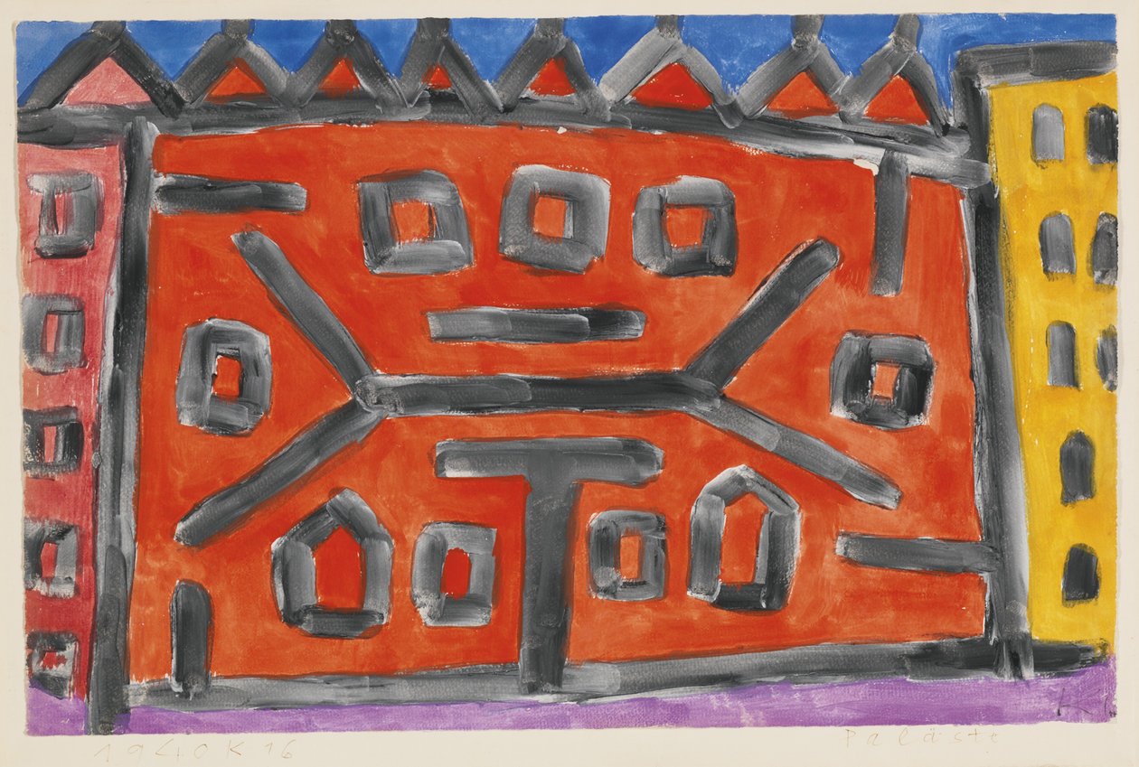 Palaces Palaces, 1940 af Paul Klee