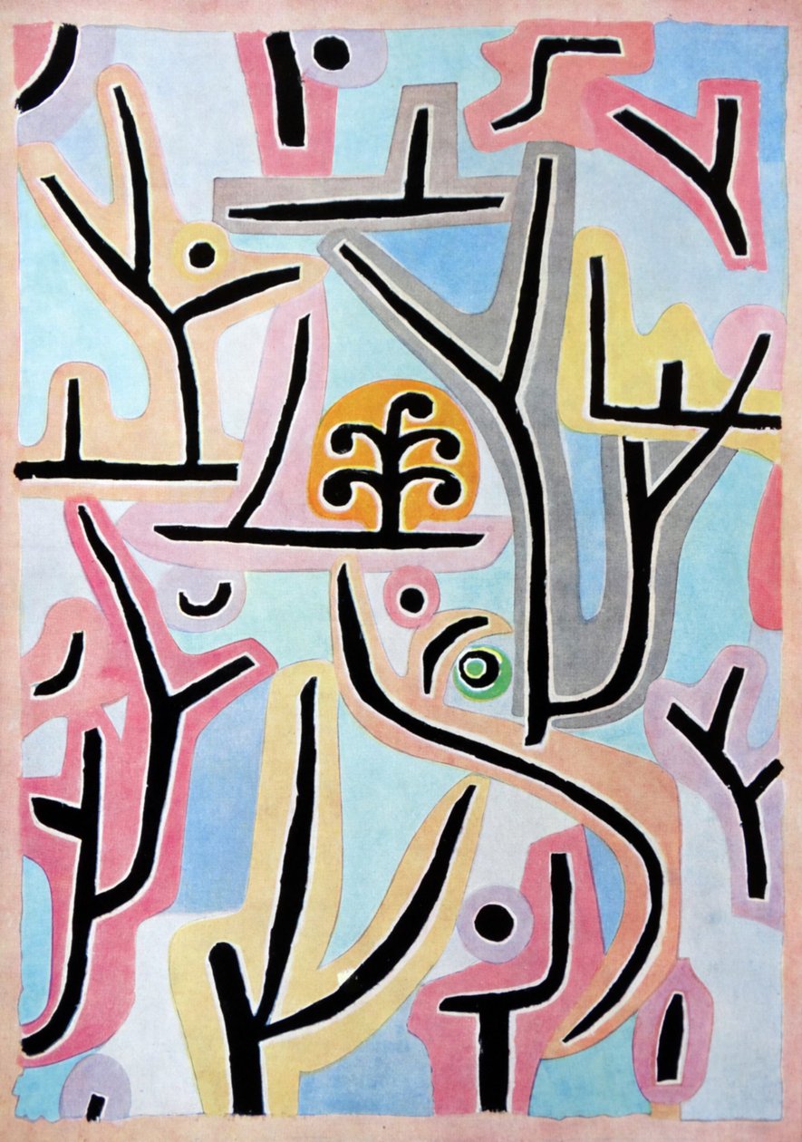 Park nær Luzern af Paul Klee