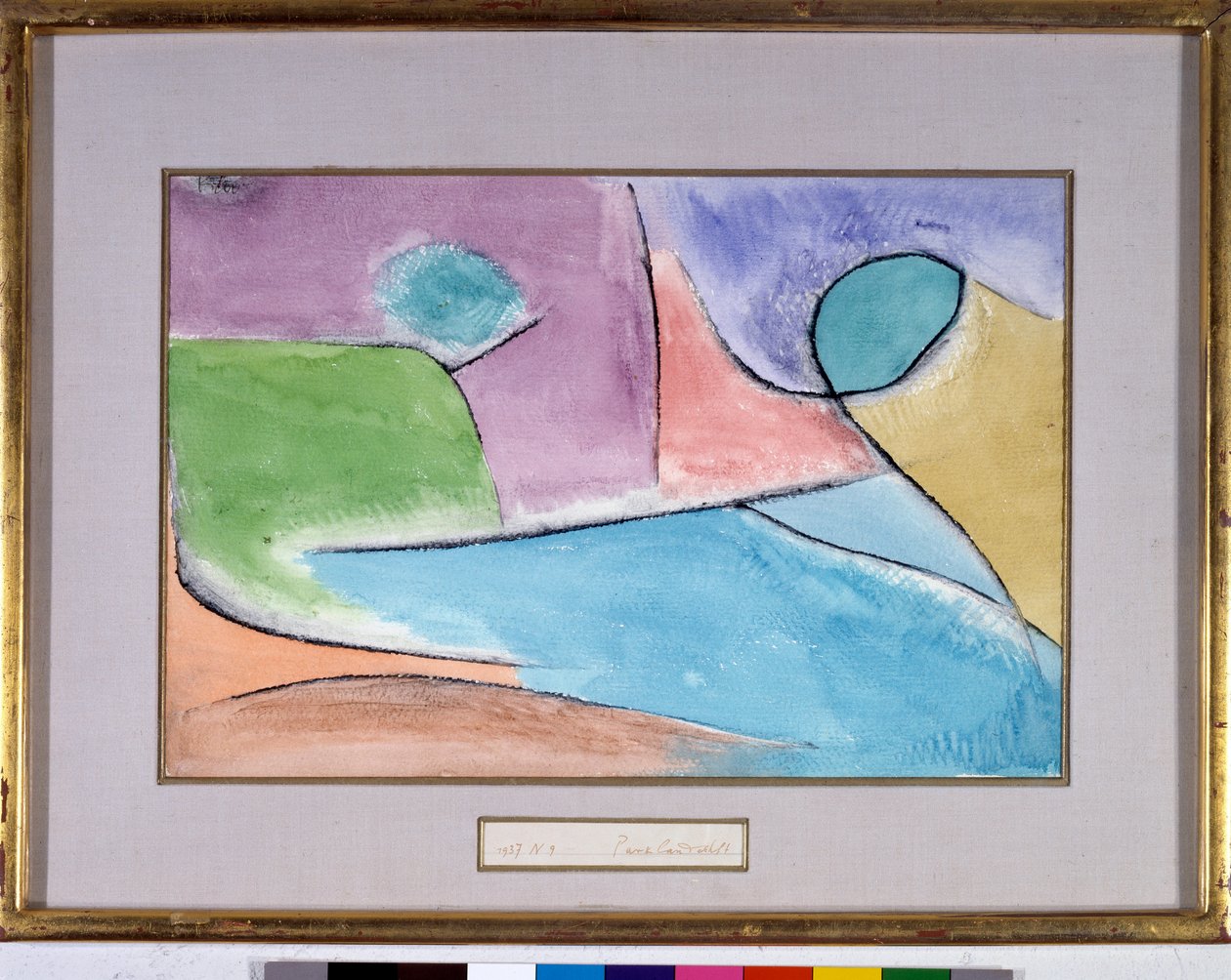 Parkland Shaft (Akvarel af Paul Klee