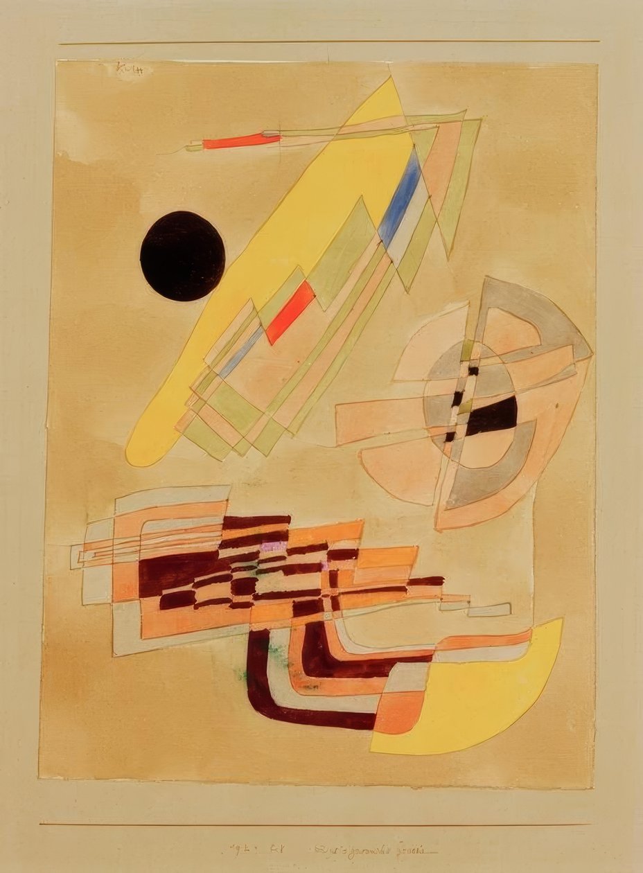 Fysiognomiske Genesis af Paul Klee