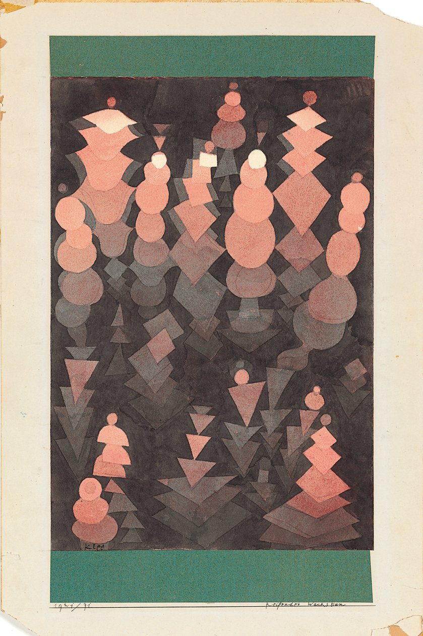 Modnende vækst af Paul Klee