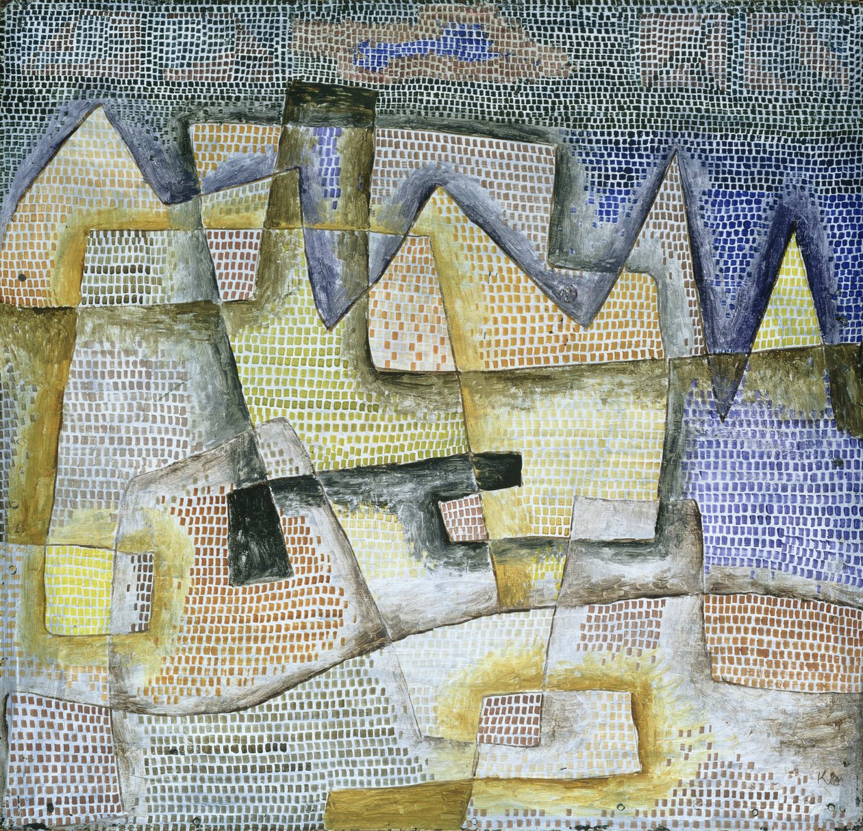 Klippekysten af Paul Klee