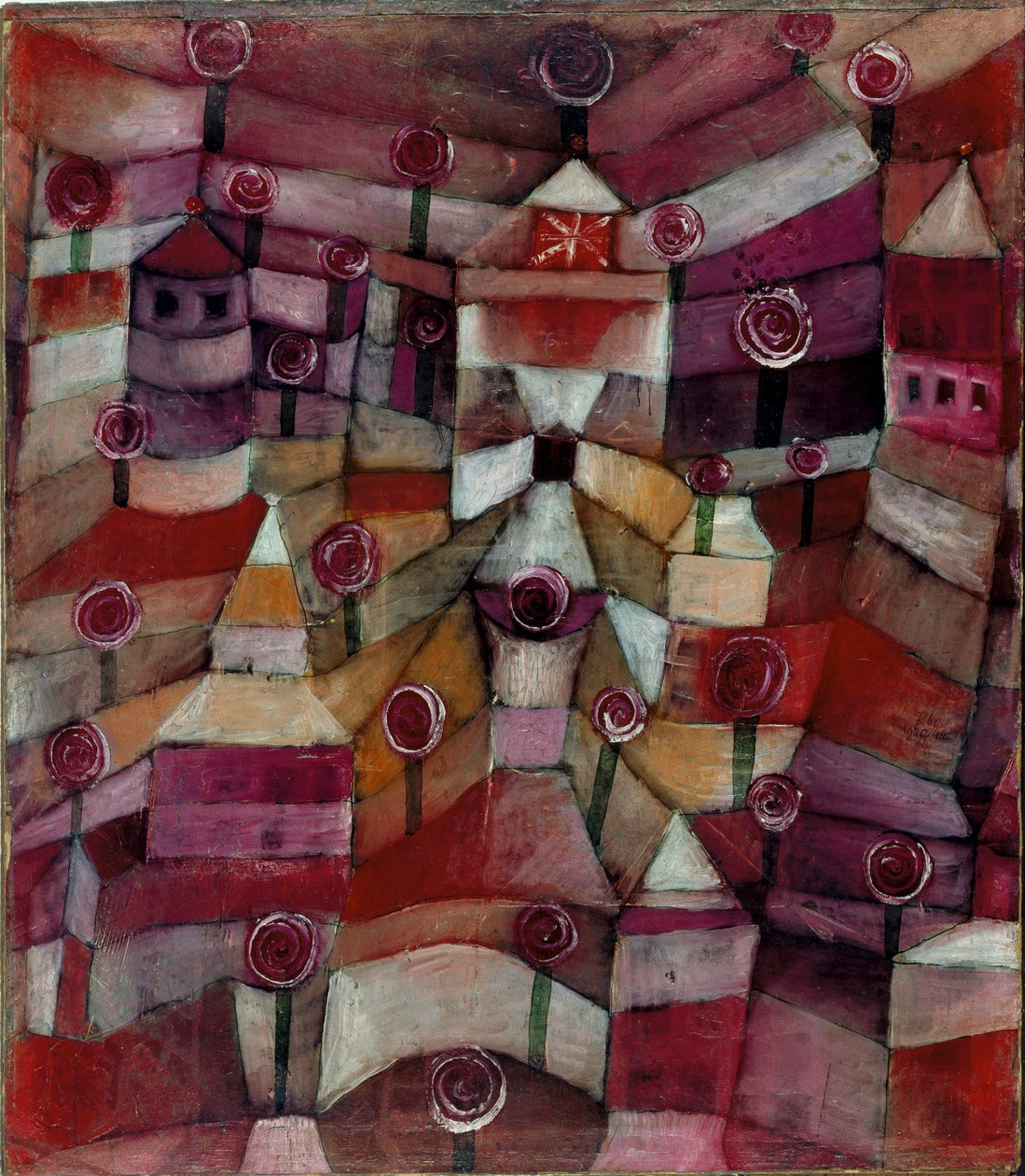 Rosenhaven af Paul Klee
