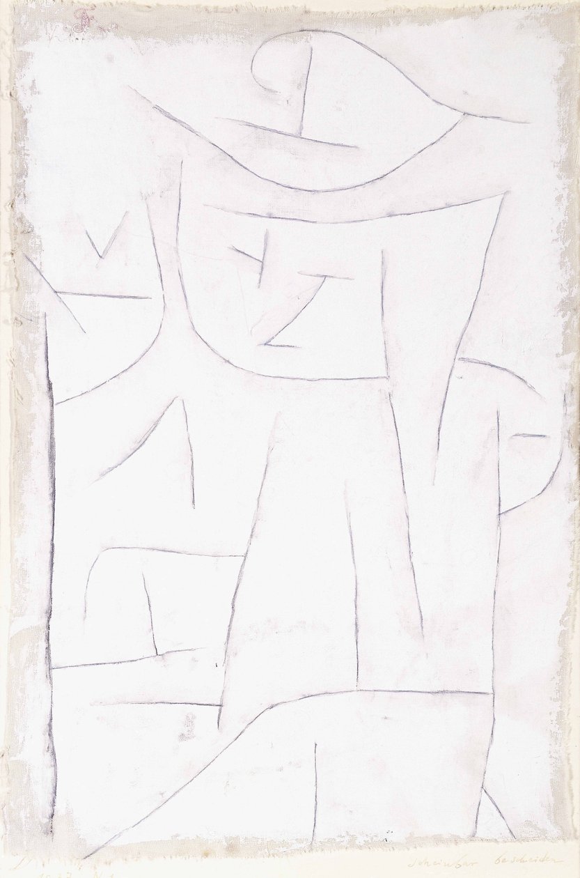 Tilsyneladende beskedent; Tilsyneladende beskeden af Paul Klee