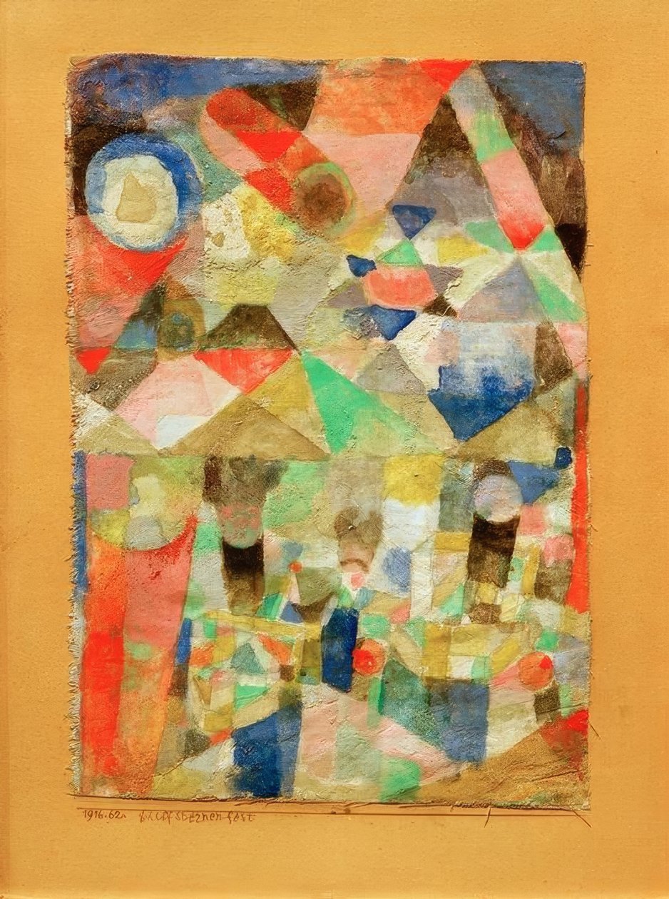 Ship Star Festival af Paul Klee
