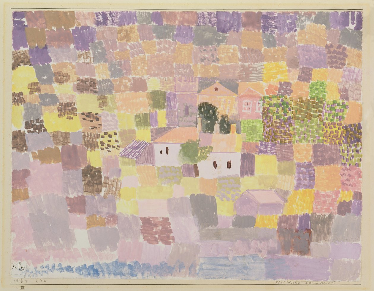 Siciliansk Landskab af Paul Klee