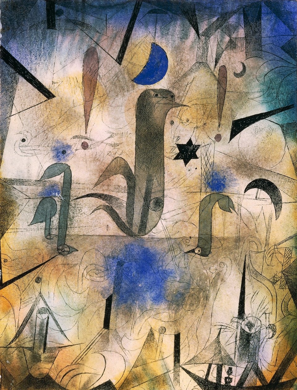 Sirener af skibe af Paul Klee