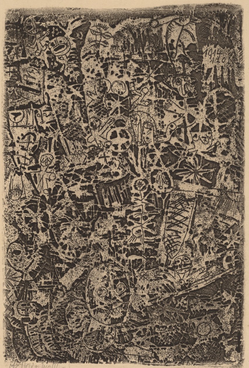 Lille verden, 1914. af Paul Klee