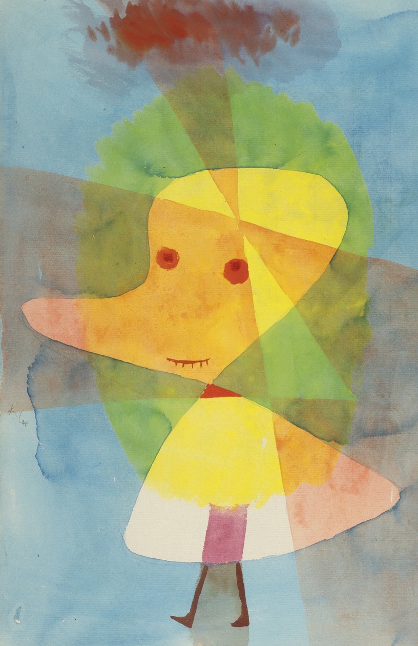 Lille havespøgelse af Paul Klee
