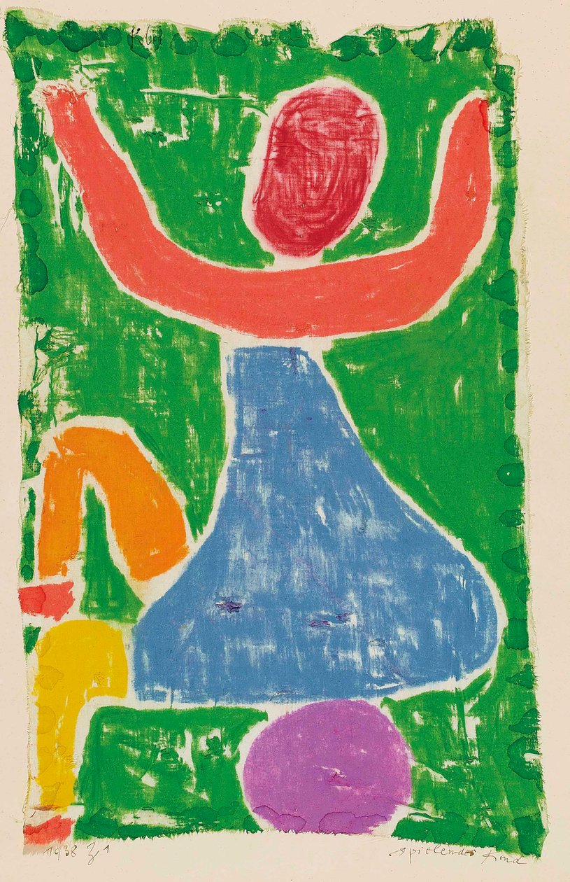 Leger børn Leger børn, 1938. af Paul Klee