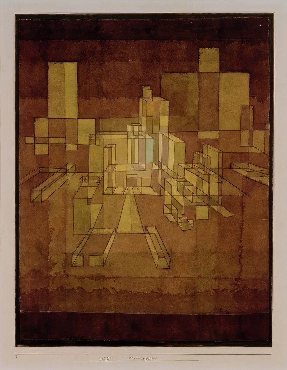 Byens perspektiv af Paul Klee