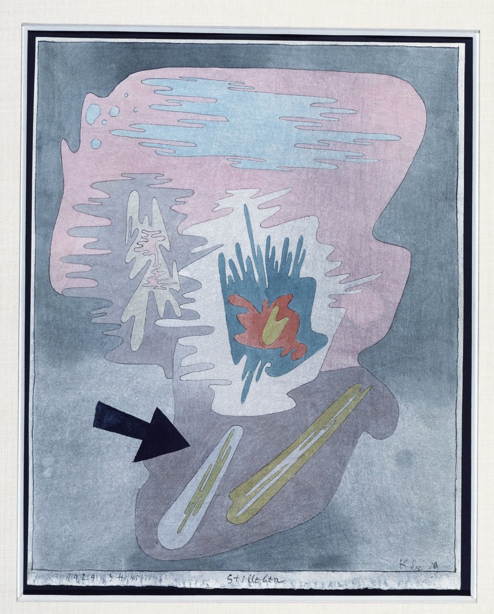 Stilleben af Paul Klee
