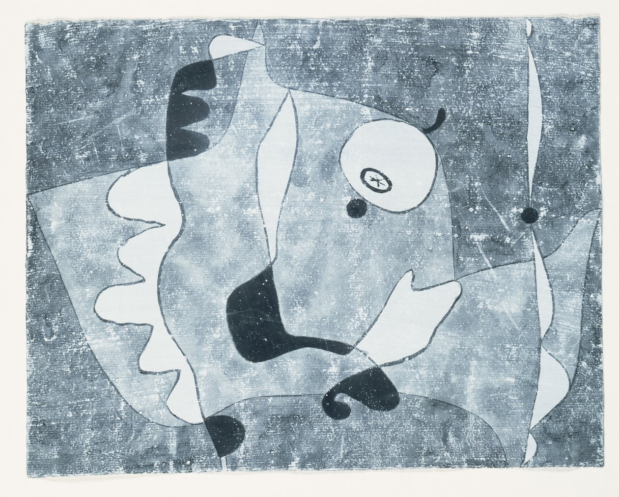 Stilleben med Apple af Paul Klee
