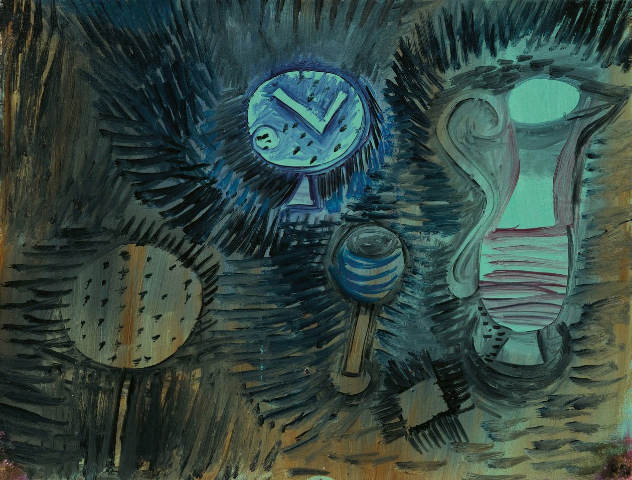 Stilleben, 1924. af Paul Klee