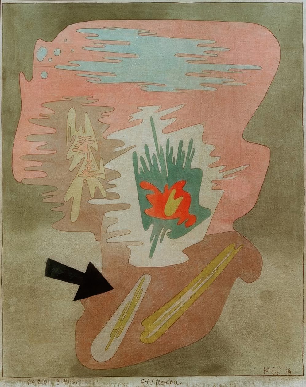 Stilleben af Paul Klee