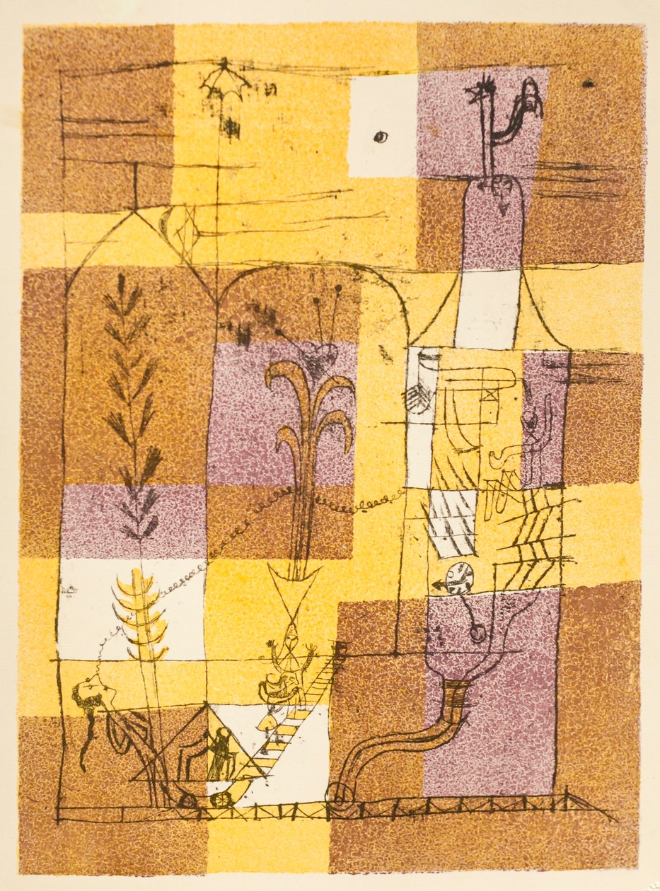 Tale à la Hoffmann (Tale à la Hoffmann) af Paul Klee