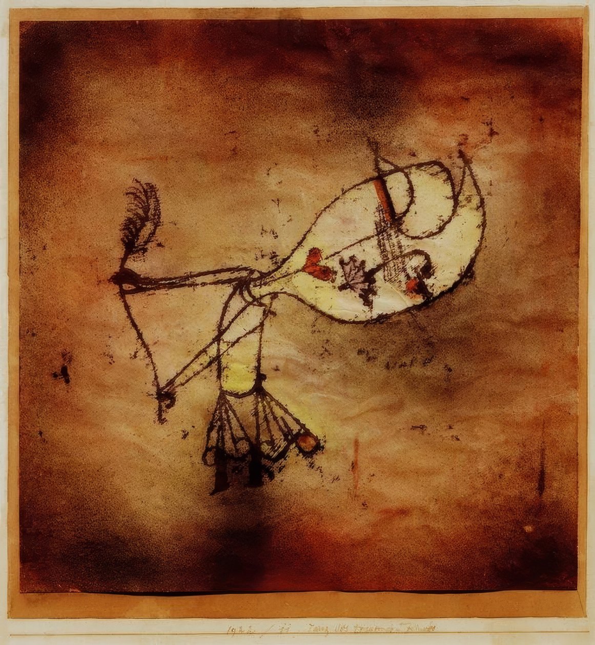 Dans af det sørgende barn af Paul Klee