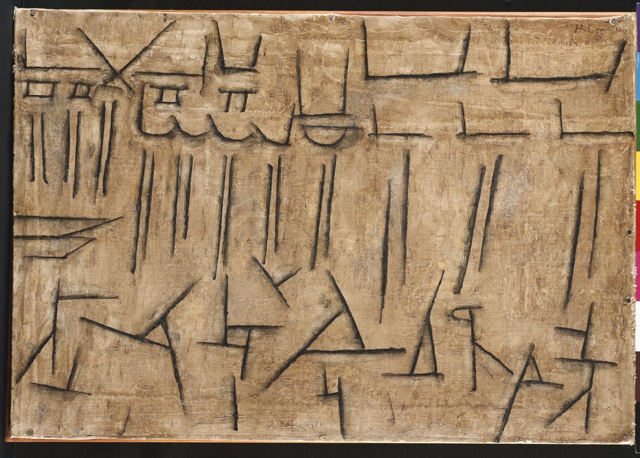 Tempelfest af Paul Klee