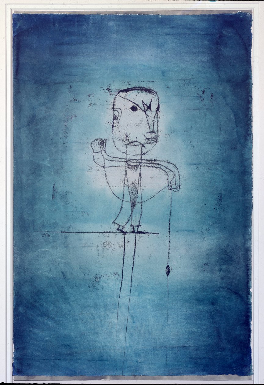 Angleren (olie på lærred af Paul Klee