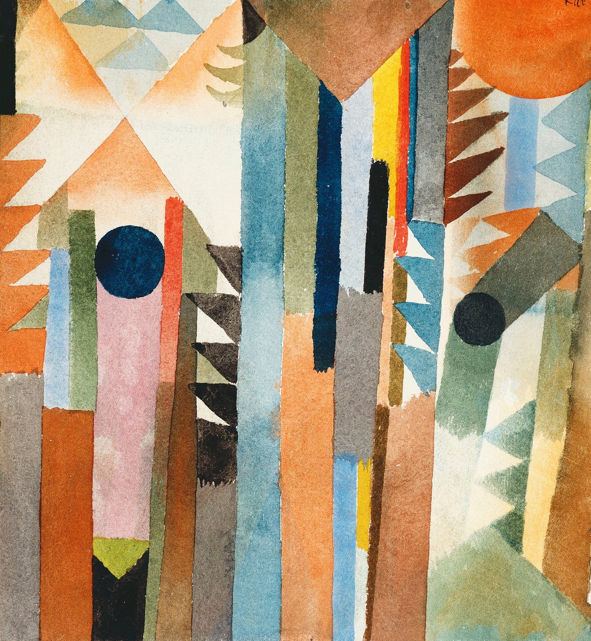 Skoven, der voksede af Frøet; Skoven, der voksede af frøet af Paul Klee