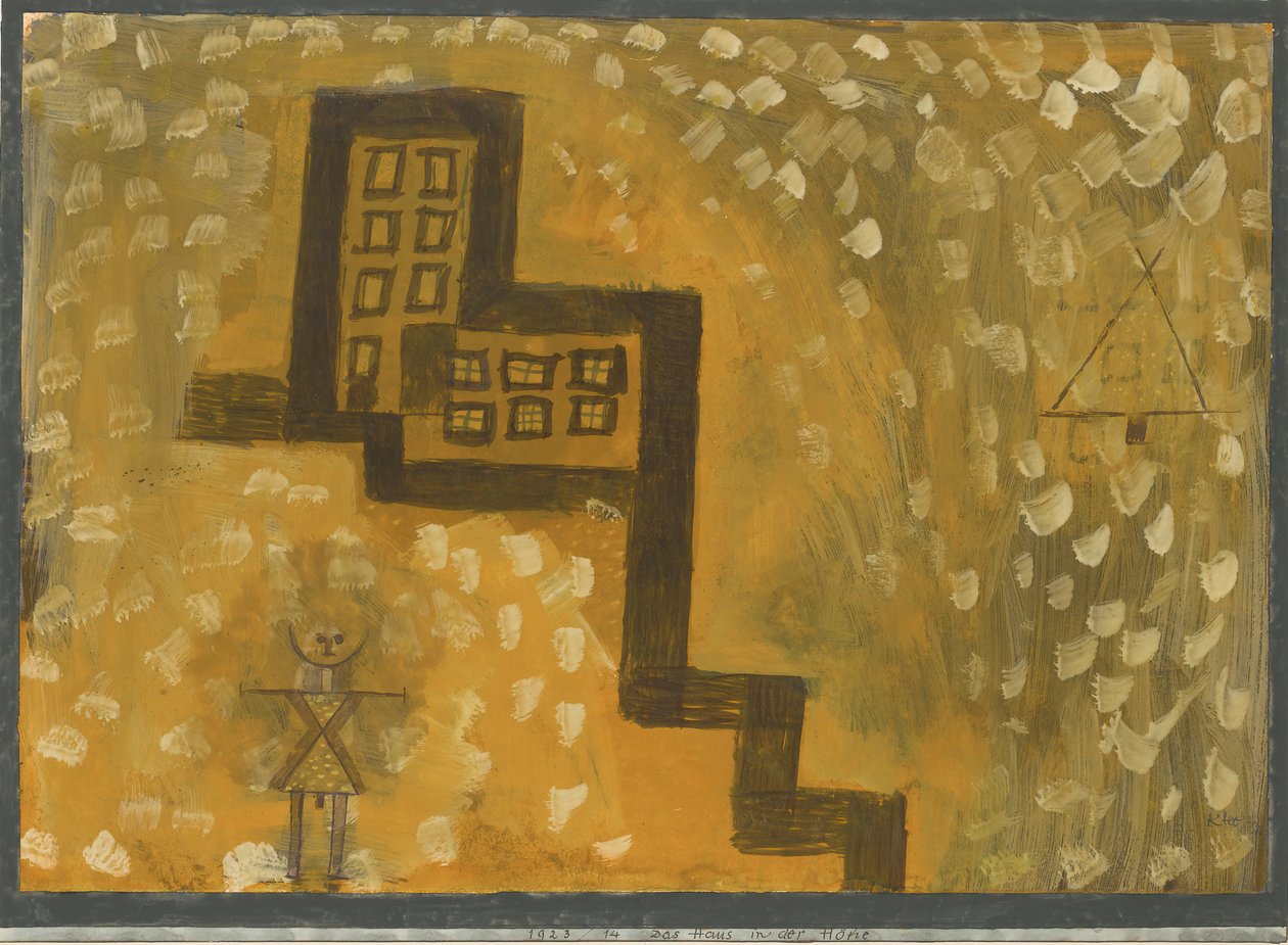 The House On High, 1923. af Paul Klee