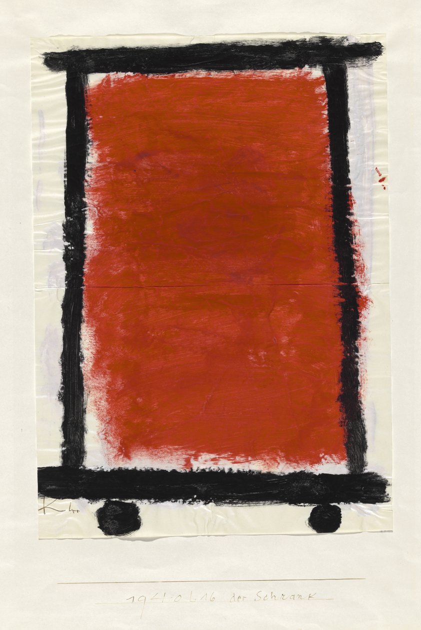 Skabet, 1940 af Paul Klee