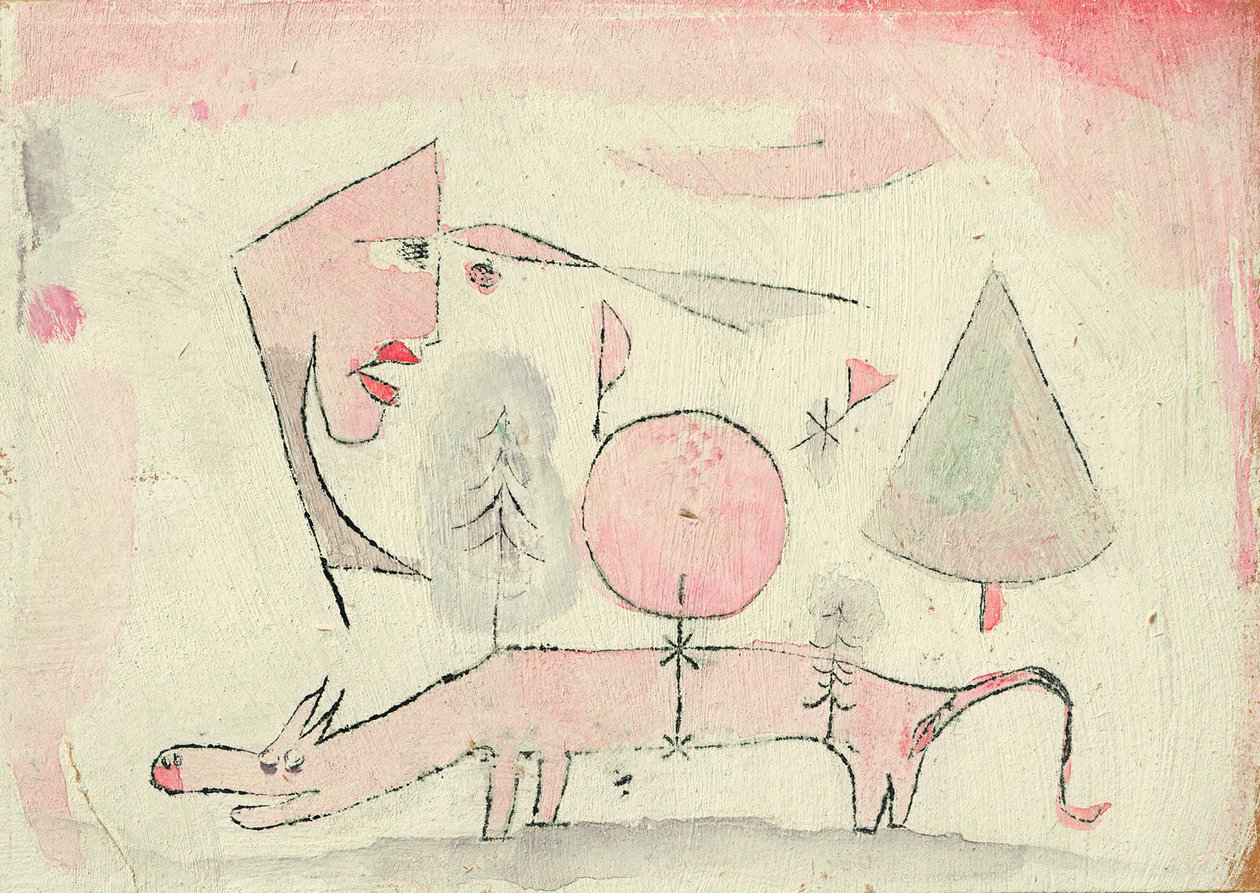 Det skamløse dyr, 1920 af Paul Klee