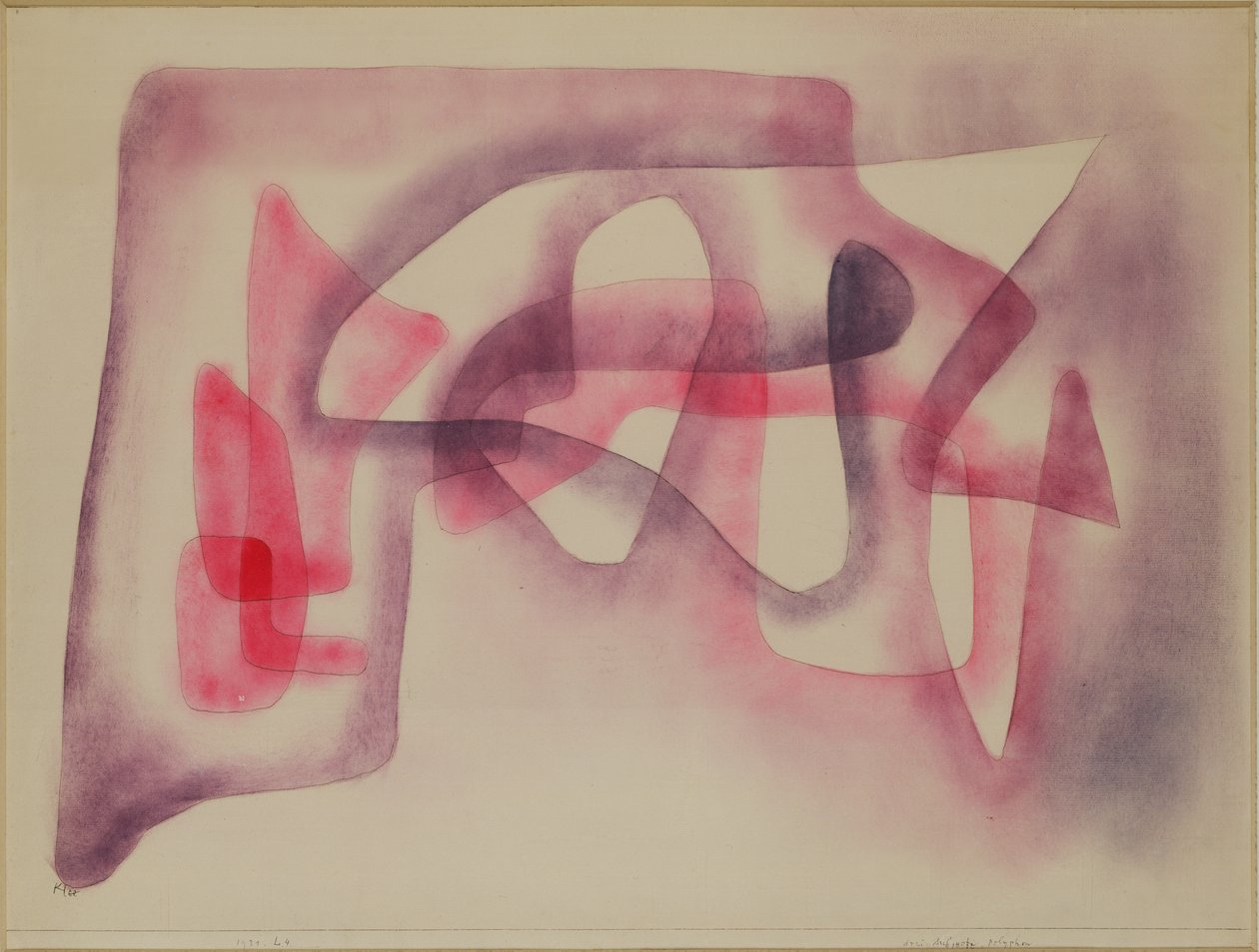 Tre emner, polyfoniske af Paul Klee