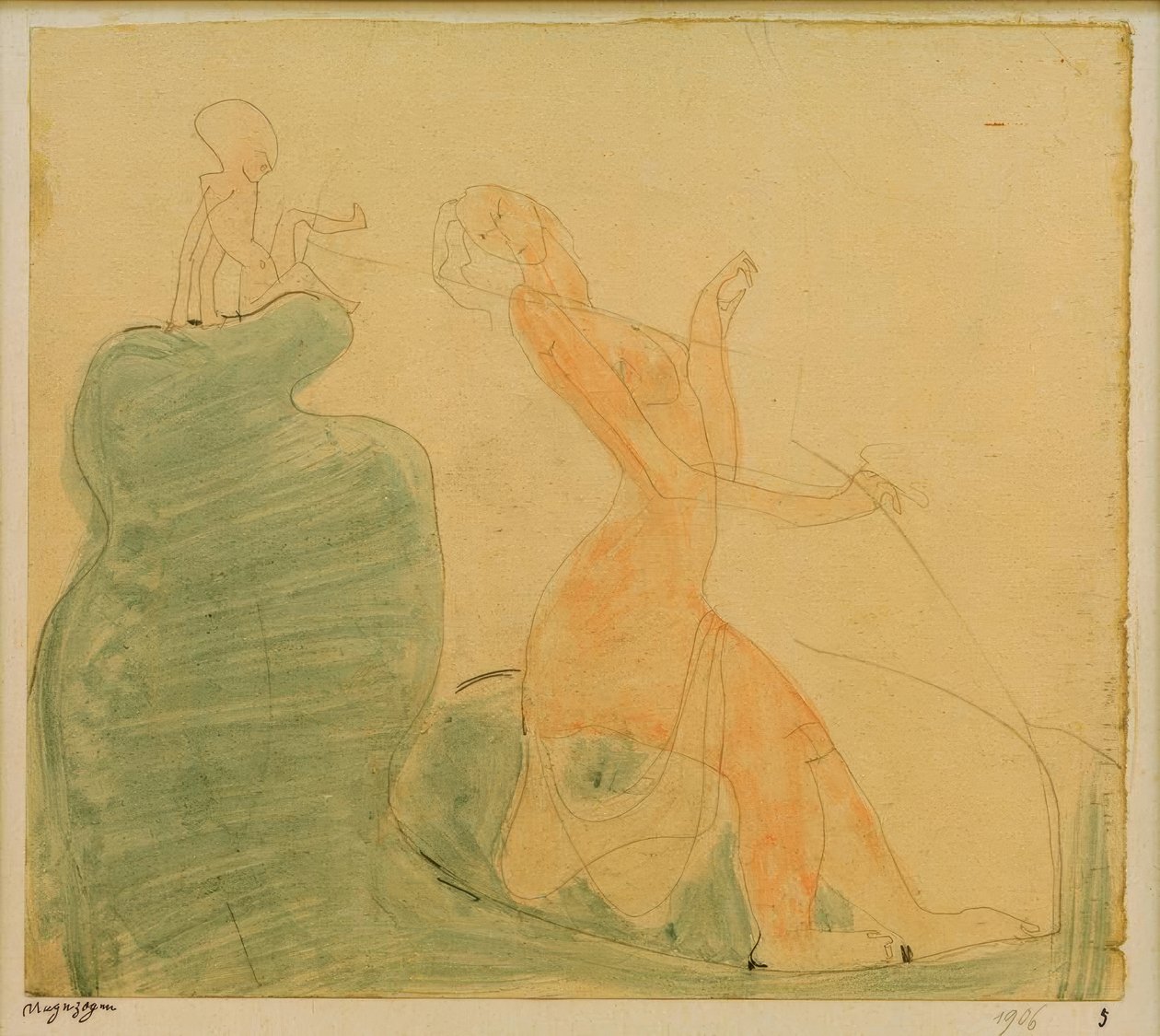 Fræk (Aphrodite og den frække Eros af Paul Klee