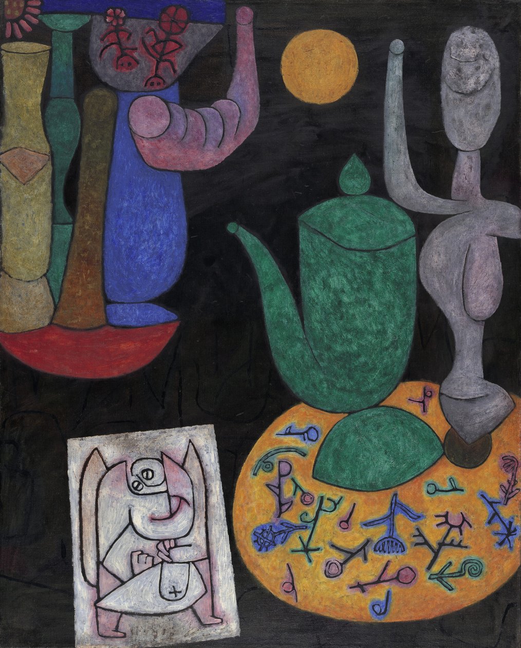 Uden titel Det sidste stilleben, 1940 af Paul Klee