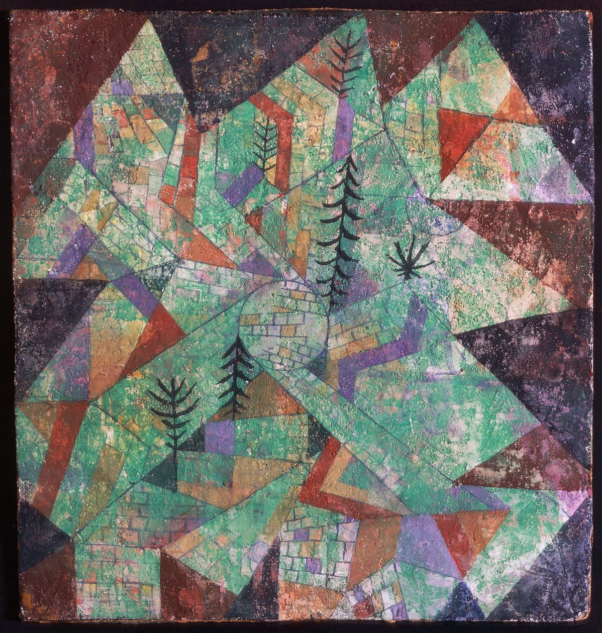 skovbyggeri af Paul Klee