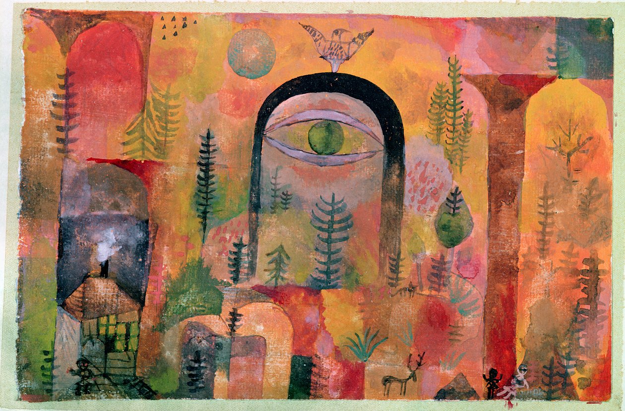 Med Ørnen af Paul Klee