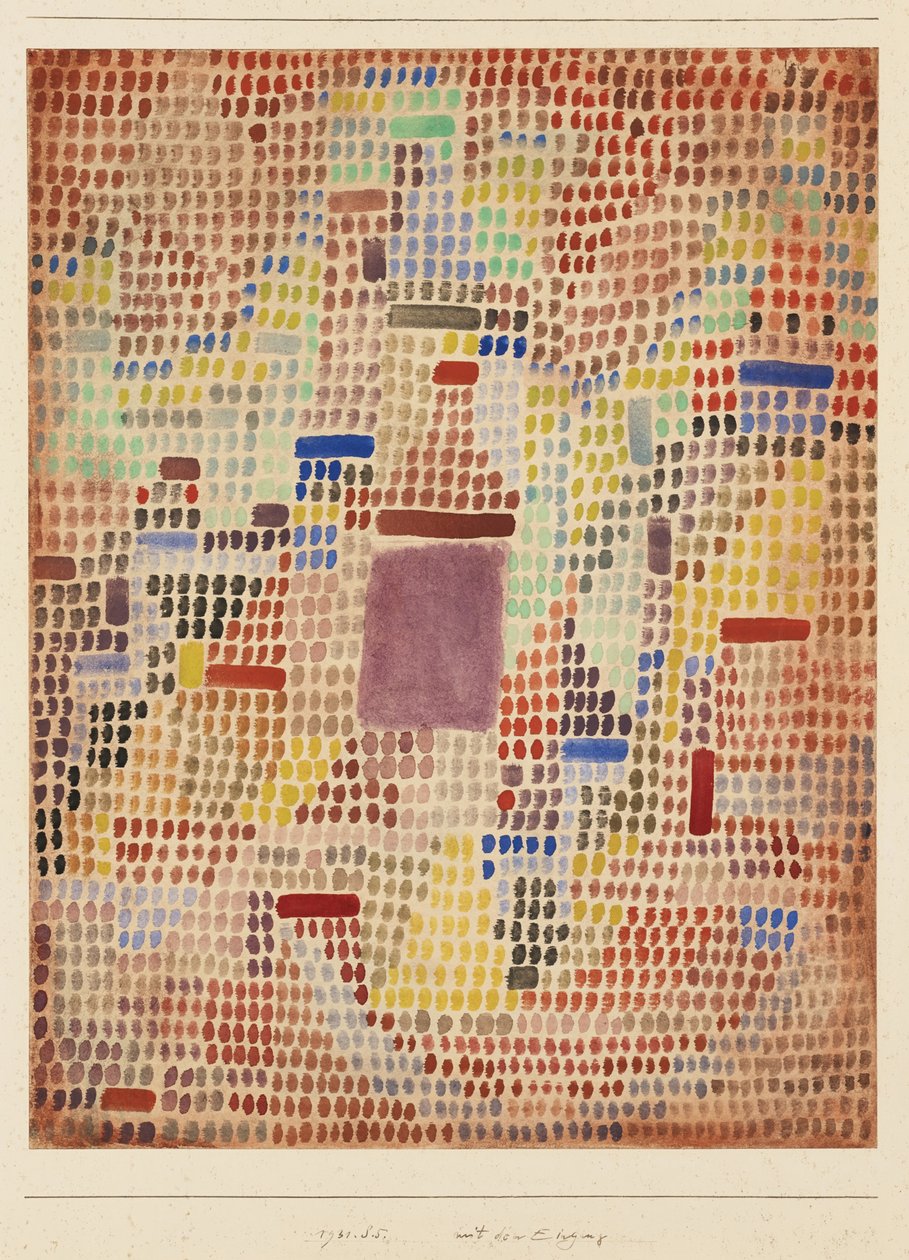 Med indgangen af Paul Klee