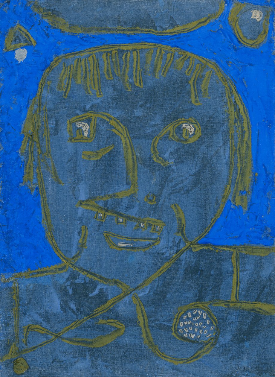 Ung mand på aftenen; Ung mand aftenen før af Paul Klee