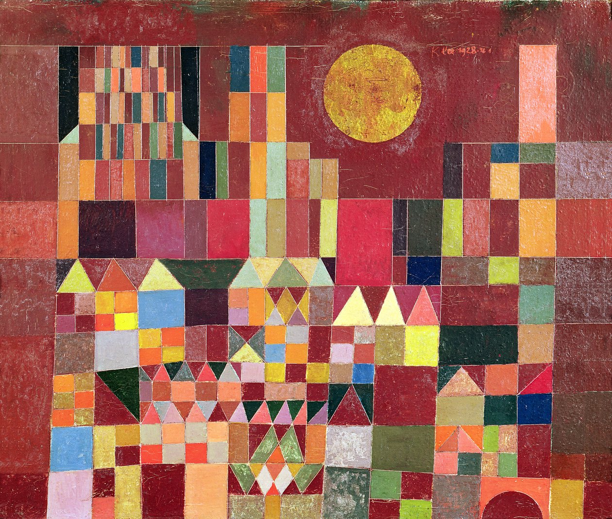 Så det steg 0883 af Paul Klee