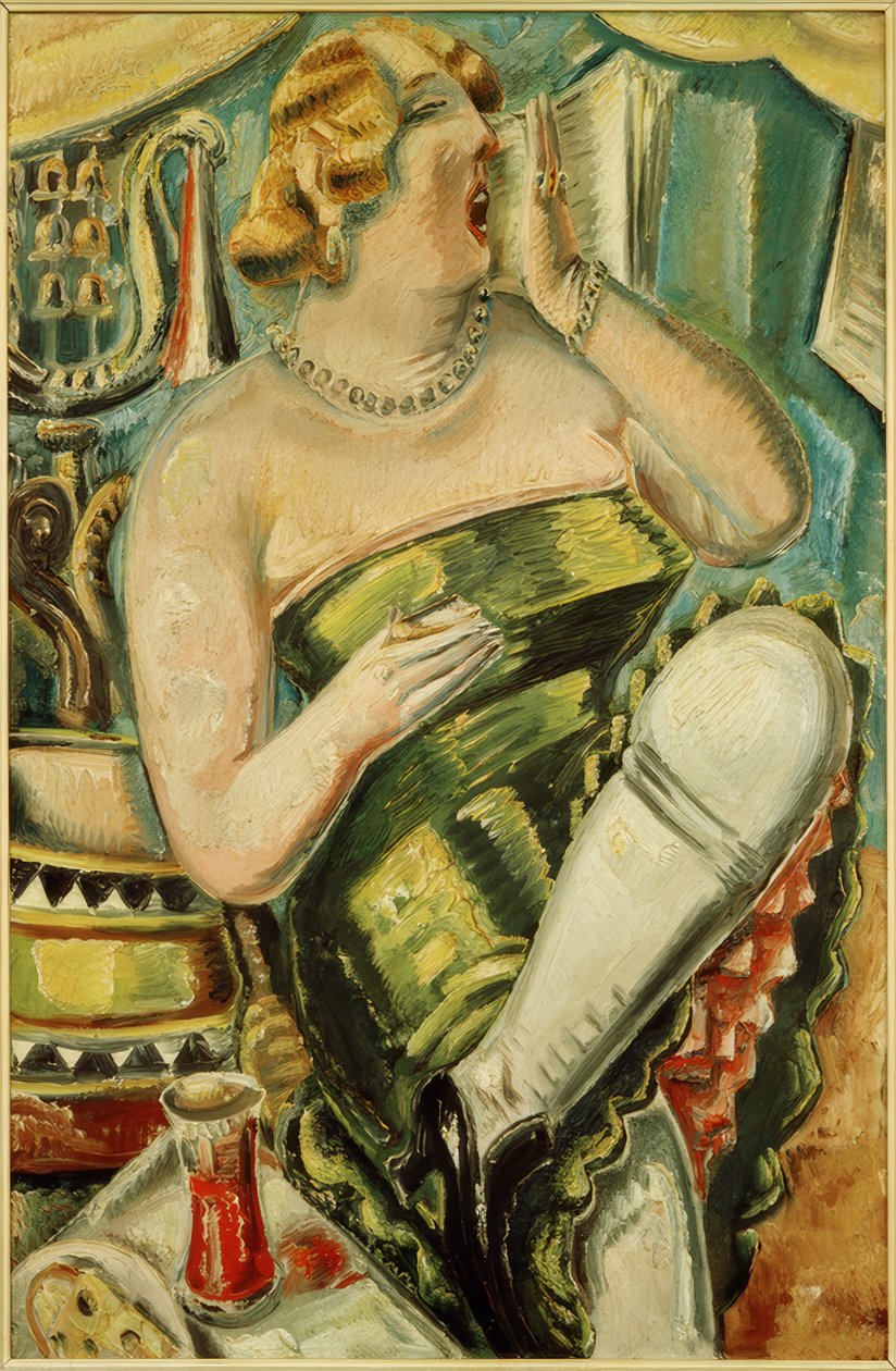 Gabende dame af Paul Kleinschmidt
