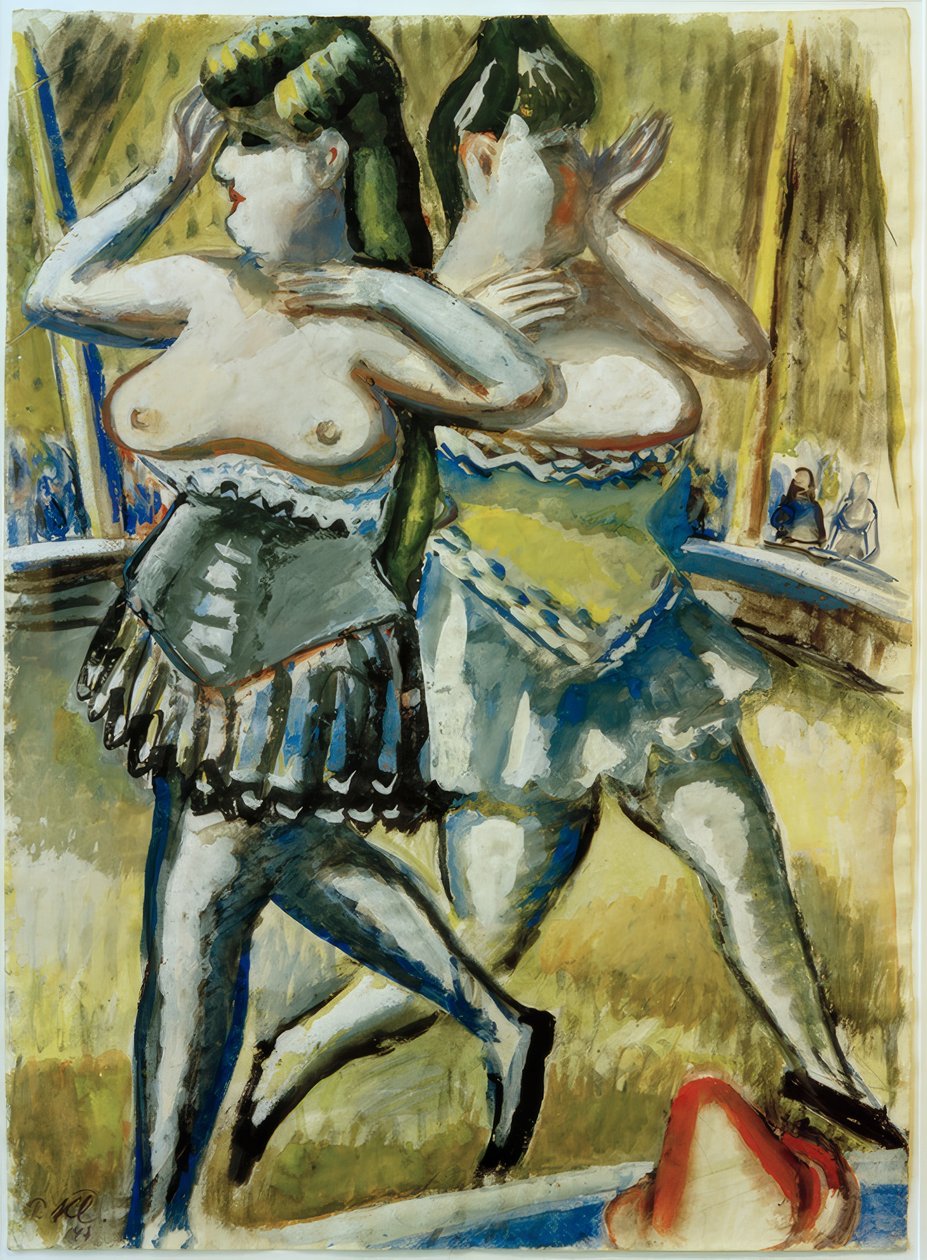 To cirkusdansere af Paul Kleinschmidt