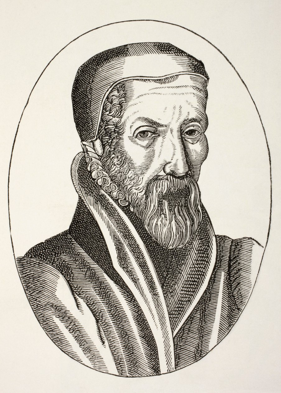 John Knox ca. 1510 til 1572. Skotsk præst, leder af den protestantiske reformation og grundlægger af det presbyterianske kirkesamfund. af Paul Lacroix