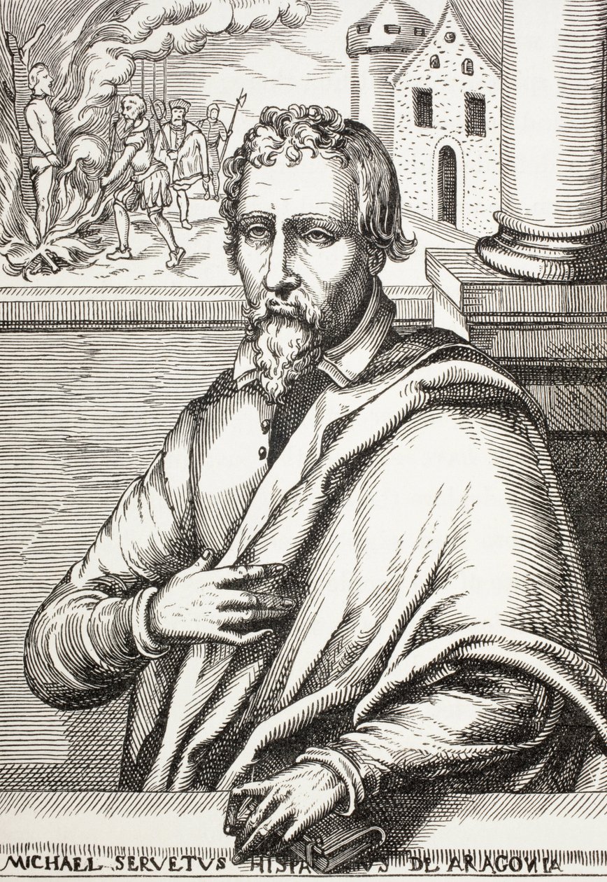Michael Servetus, også kendt som Miguel Servet eller Miguel Serveto af Paul Lacroix