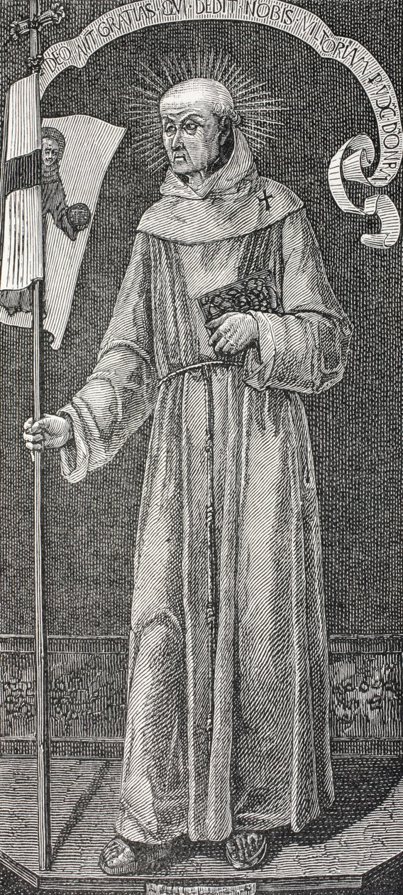 Sankt Johannes af Capistrano (italiensk: Giovanni Da Capistrano) af Paul Lacroix
