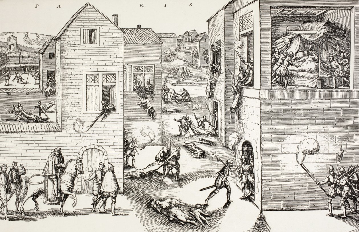 Bartholomæusdag-massakren i august af Paul Lacroix