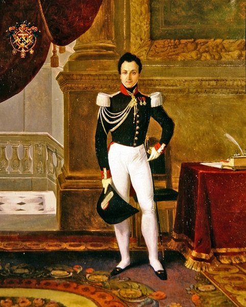 Portræt af markisen Claude de Magny d