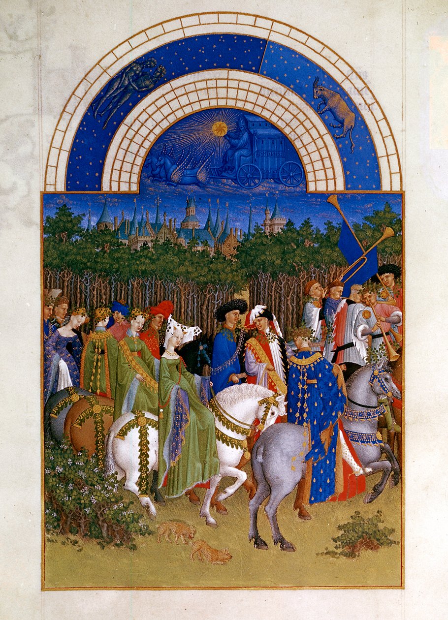maj, 1412-1416 af Paul Limbourg
