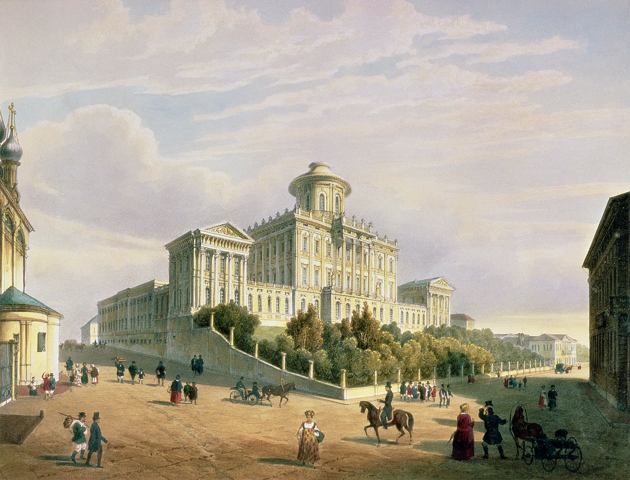 Pashkovhuset (Adelsinstituttet), 1830