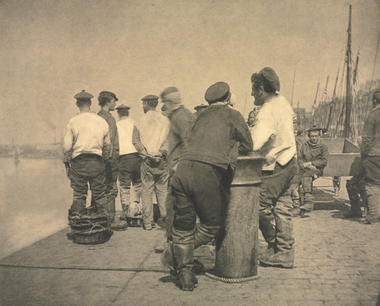 Boulogne Fisherman af Paul Martin